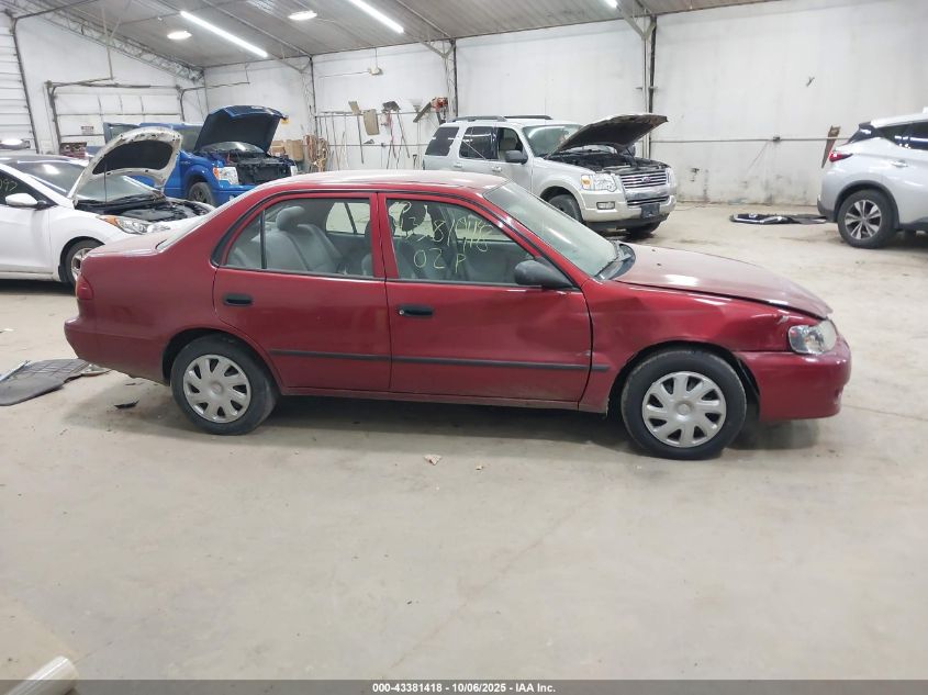 2002 Toyota Corolla Ce VIN: 2T1BR12E42C542367 Lot: 43381418