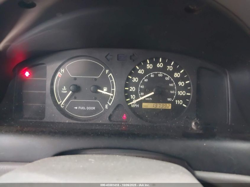 2002 Toyota Corolla Ce VIN: 2T1BR12E42C542367 Lot: 43381418