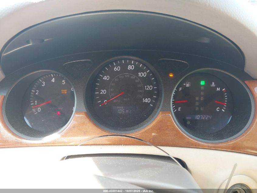 2005 Lexus Es 330 VIN: JTHBA30G655072771 Lot: 43381442