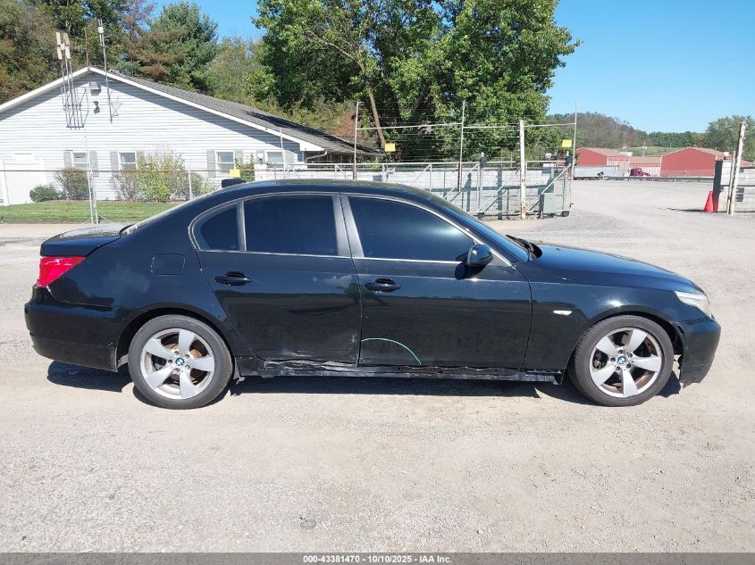 2008 BMW 528I VIN: WBANU53548CT04521 Lot: 43381470