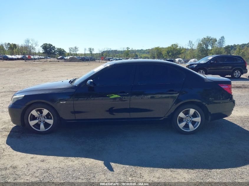 2008 BMW 528I VIN: WBANU53548CT04521 Lot: 43381470