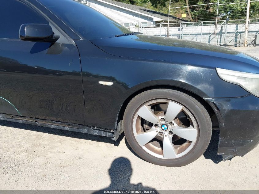 2008 BMW 528I VIN: WBANU53548CT04521 Lot: 43381470