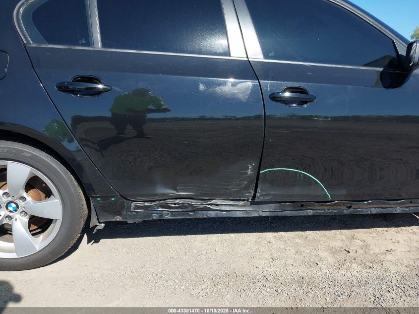 2008 BMW 528I VIN: WBANU53548CT04521 Lot: 43381470