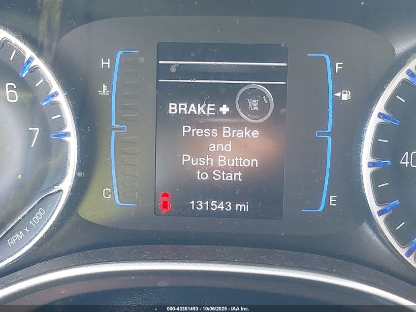 2017 Chrysler Pacifica Touring-L VIN: 2C4RC1BG0HR703050 Lot: 43381493