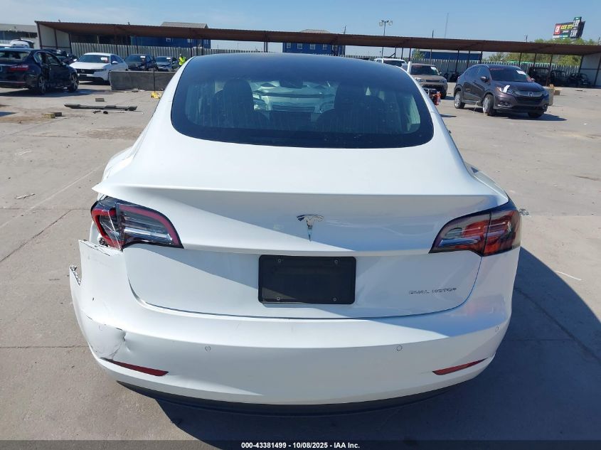 2020 Tesla Model 3 Long Range Dual Motor All-Wheel Drive VIN: 5YJ3E1EB3LF650669 Lot: 43381499