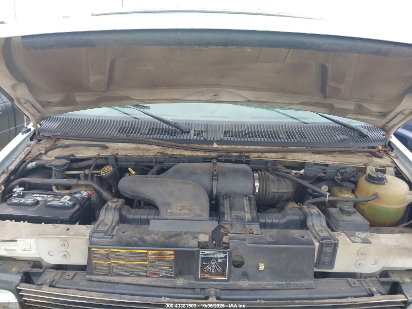 1998 Ford E-250 Commercial/Recreational VIN: 1FTNE24L6WH851829 Lot: 43381503