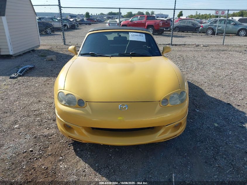 2002 Mazda Mx-5 Miata Cloth/Ls/Se VIN: JM1NB353220230243 Lot: 43381504