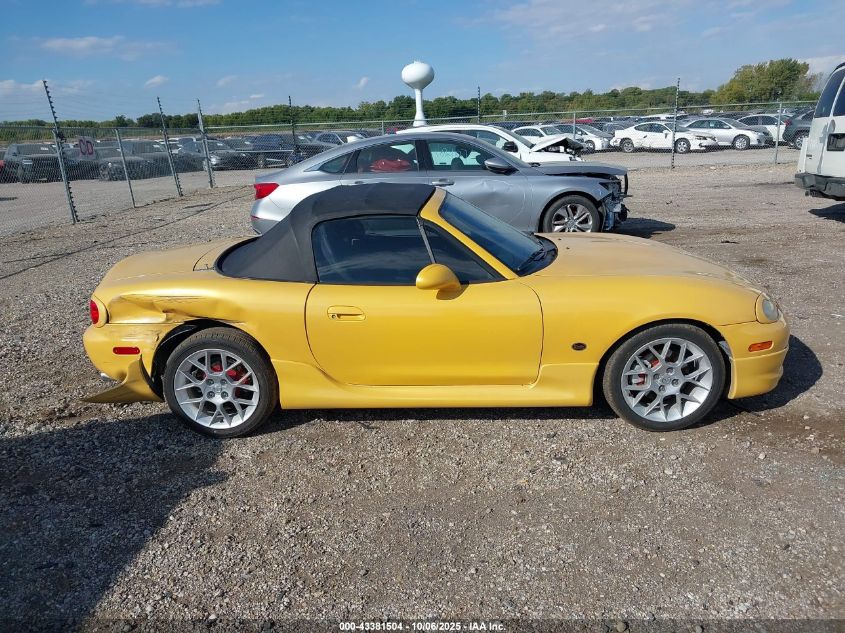 2002 Mazda Mx-5 Miata Cloth/Ls/Se VIN: JM1NB353220230243 Lot: 43381504