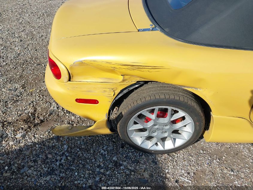 2002 Mazda Mx-5 Miata Cloth/Ls/Se VIN: JM1NB353220230243 Lot: 43381504