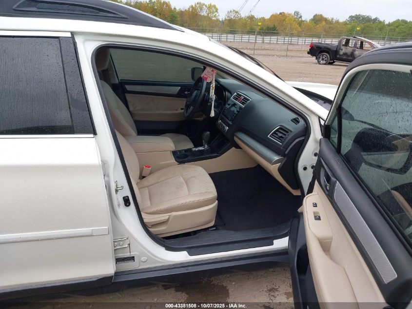 2016 Subaru Outback 2.5I Premium VIN: 4S4BSBCC5G3355898 Lot: 43381508