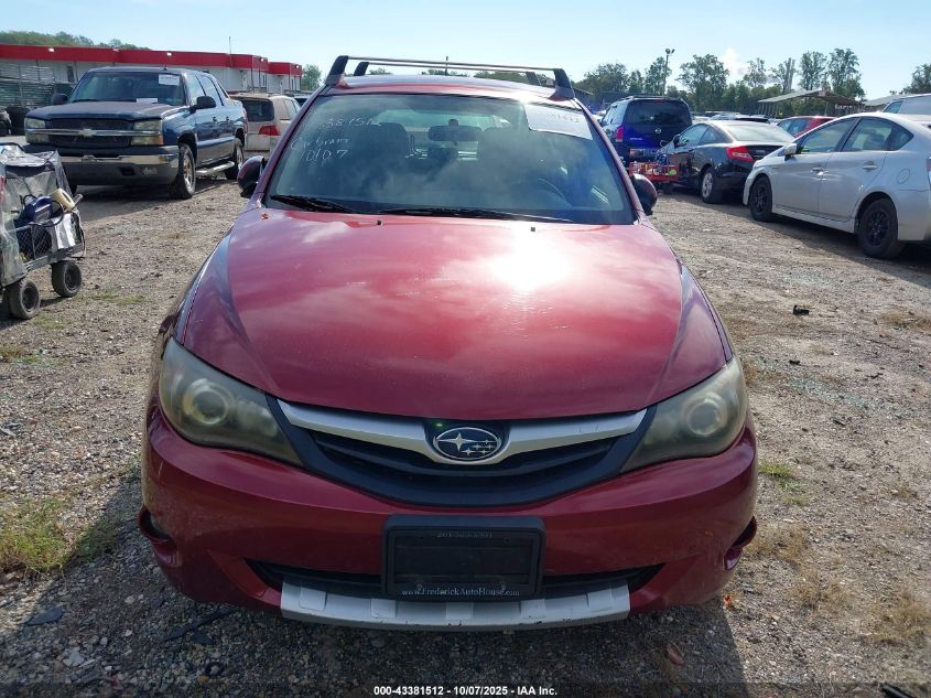 2011 Subaru Impreza Outback Sport VIN: JF1GH6D67BG822092 Lot: 43381512