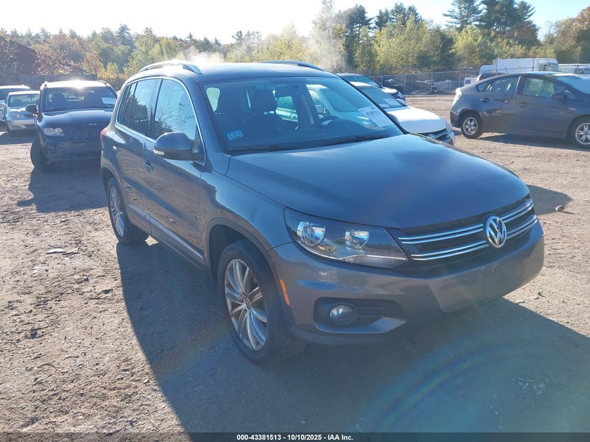 2015 VOLKSWAGEN TIGUAN SE - WVGBV7AX4FW572060