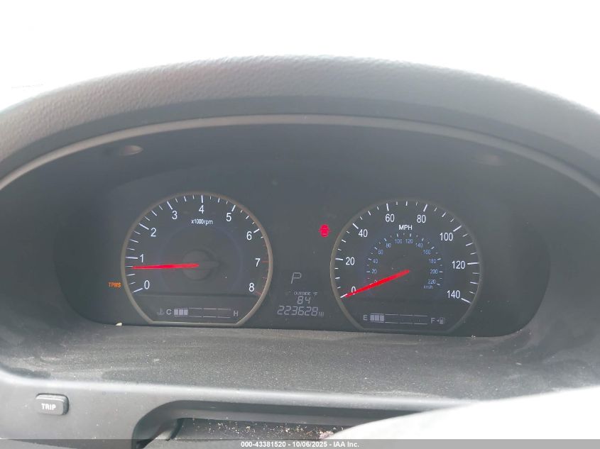 2008 Kia Optima Lx VIN: KNAGE123685239075 Lot: 43381520