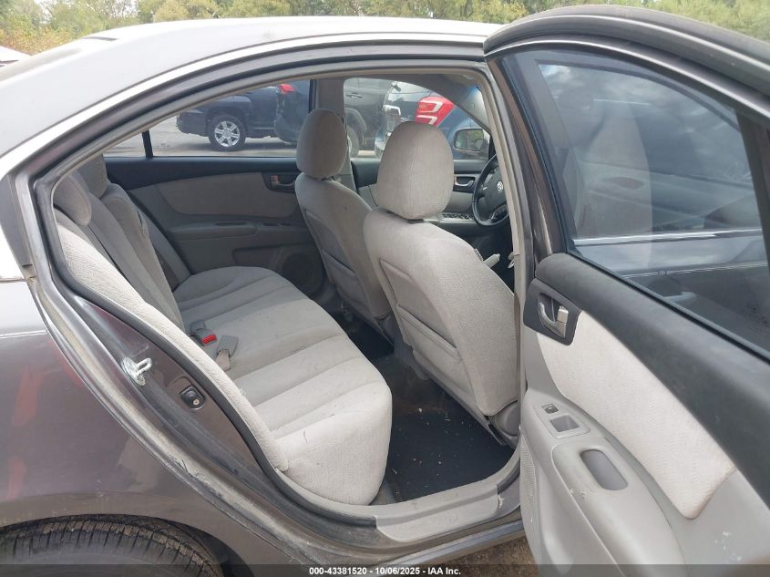 2008 Kia Optima Lx VIN: KNAGE123685239075 Lot: 43381520