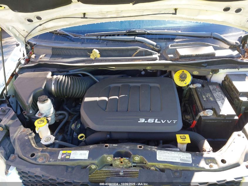 2013 Dodge Grand Caravan Se VIN: 2C4RDGBG0DR811629 Lot: 43381534