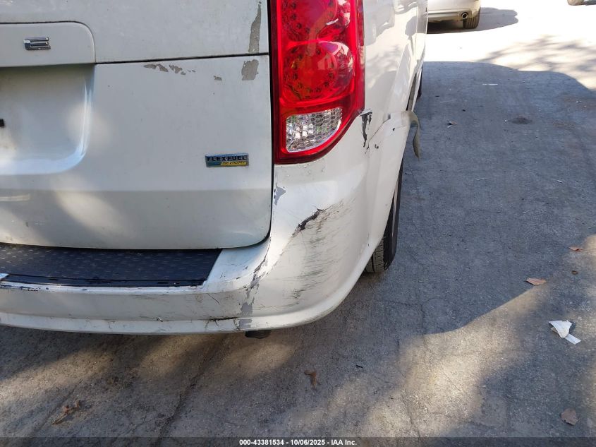 2013 Dodge Grand Caravan Se VIN: 2C4RDGBG0DR811629 Lot: 43381534