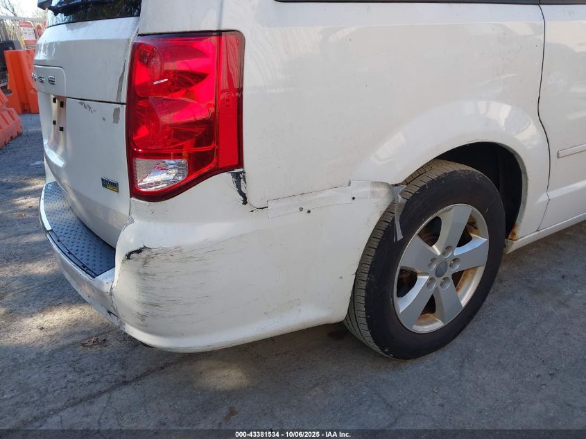 2013 Dodge Grand Caravan Se VIN: 2C4RDGBG0DR811629 Lot: 43381534