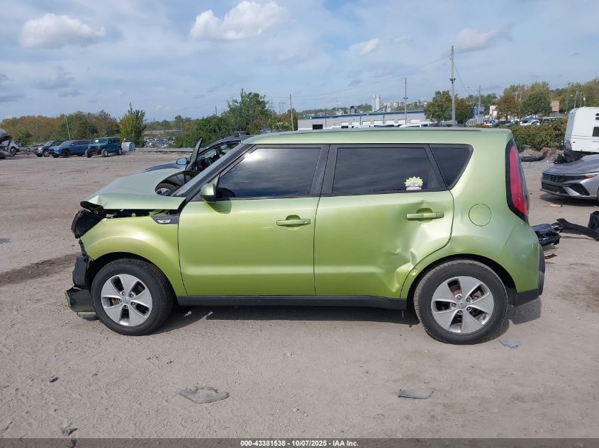 2014 Kia Soul VIN: KNDJN2A27E7723196 Lot: 43381538