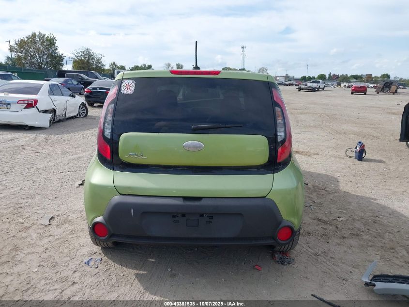 2014 Kia Soul VIN: KNDJN2A27E7723196 Lot: 43381538