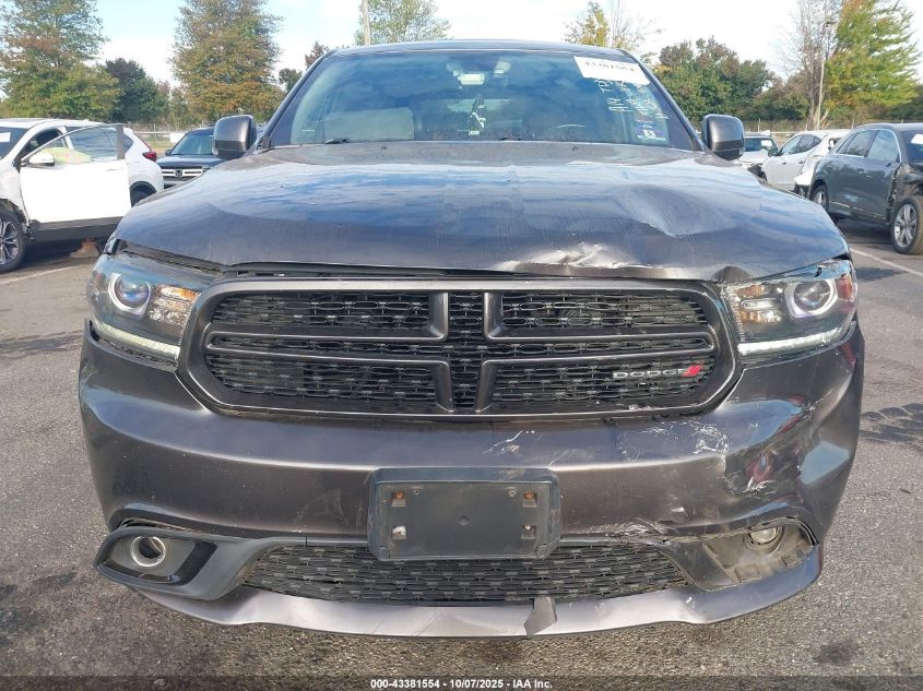 2018 Dodge Durango Gt Awd VIN: 1C4RDJDG2JC161216 Lot: 43381554