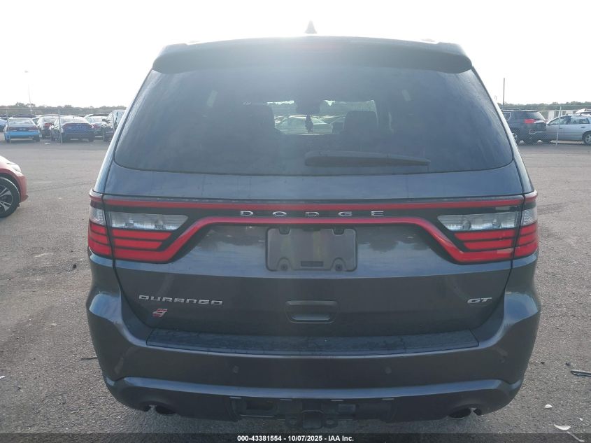 2018 Dodge Durango Gt Awd VIN: 1C4RDJDG2JC161216 Lot: 43381554