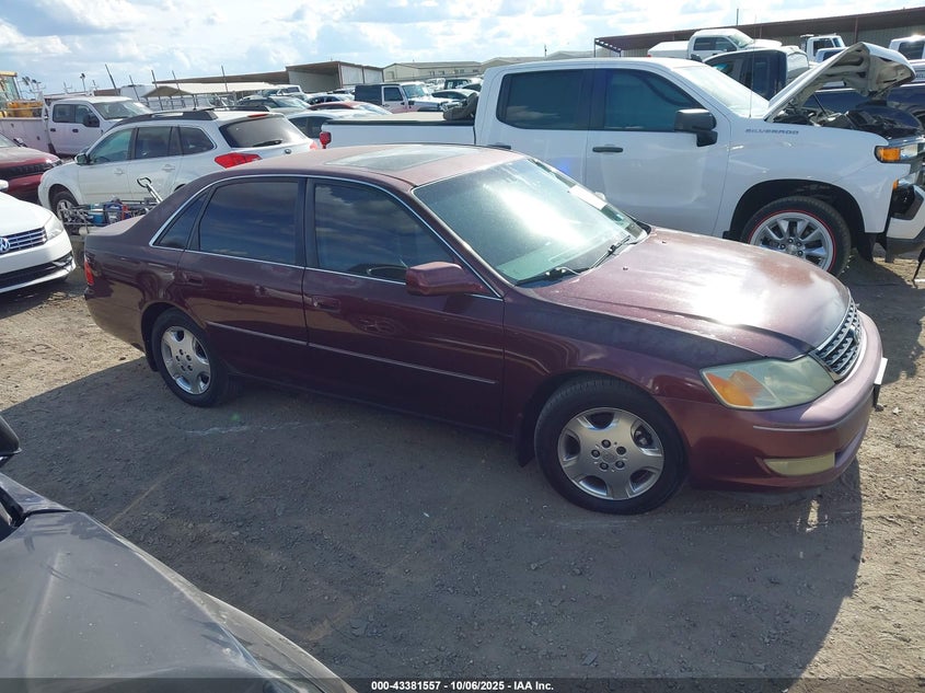 2003 Toyota Avalon Xls VIN: 4T1BF28B73U336357 Lot: 43381557