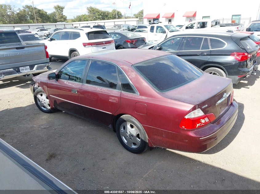 2003 Toyota Avalon Xls VIN: 4T1BF28B73U336357 Lot: 43381557