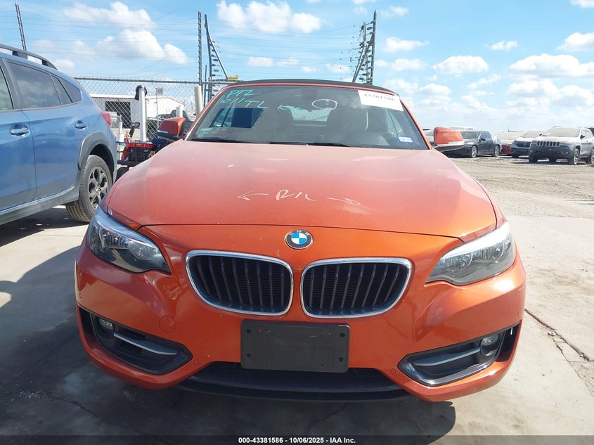 2016 BMW 228I WBA1K9C59GV321880