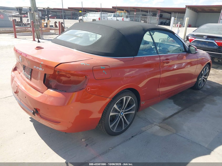 2016 BMW 228I WBA1K9C59GV321880