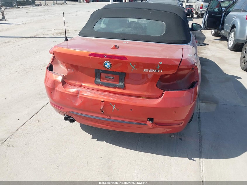2016 BMW 228I WBA1K9C59GV321880