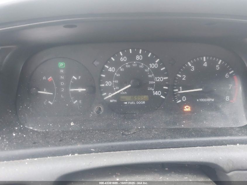 2000 Toyota Camry Le VIN: JT2BG22KXY0418018 Lot: 43381609