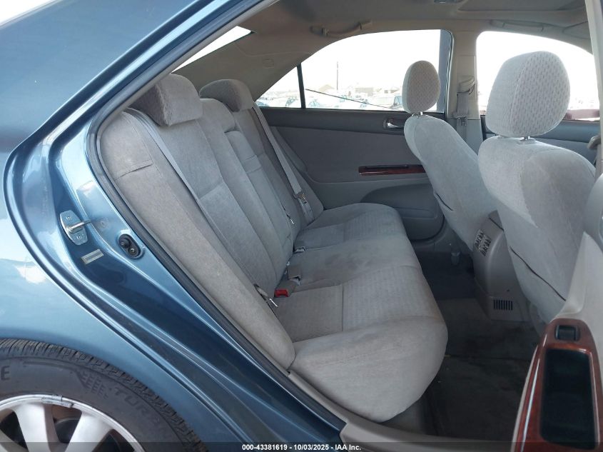 2003 Toyota Camry Xle VIN: JTDBE30K030156766 Lot: 43381619