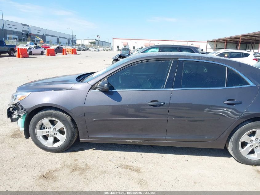 2013 Chevrolet Malibu 1Ls VIN: 1G11B5SA1DF165293 Lot: 43381621