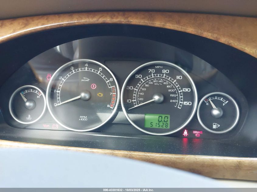 2006 Jaguar X-Type 3.0 VIN: SAJWA51A46WE78279 Lot: 43381632