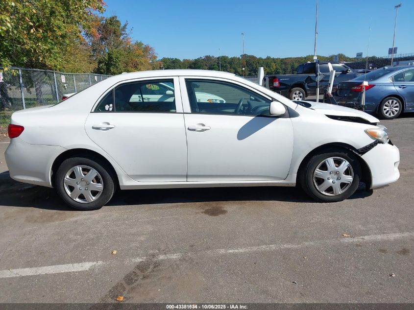 2009 Toyota Corolla Le VIN: JTDBL40E299083989 Lot: 43381634