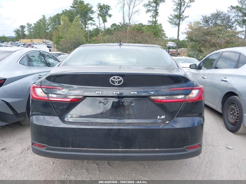 2025 Toyota Camry Le VIN: 4T1DAACK1SU136064 Lot: 43381635