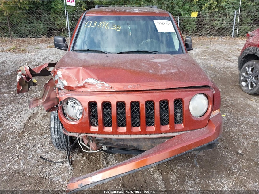 2012 Jeep Patriot Sport VIN: 1C4NJPBB9CD678656 Lot: 43381638