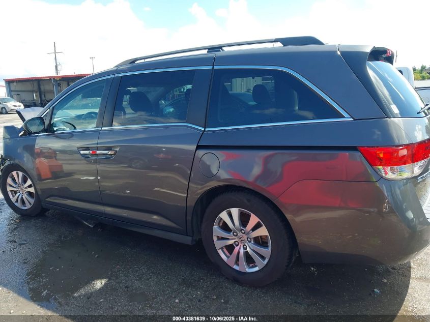 2014 Honda Odyssey Ex-L VIN: 5FNRL5H63EB037072 Lot: 43381639