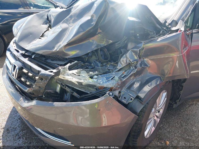 2014 Honda Odyssey Ex-L VIN: 5FNRL5H63EB037072 Lot: 43381639