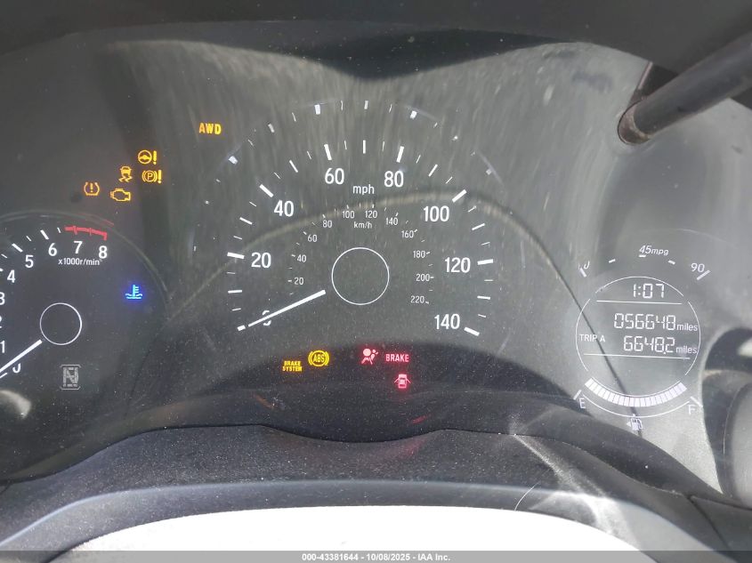 2018 Honda Hr-V Ex VIN: 3CZRU6H50JM729459 Lot: 43381644