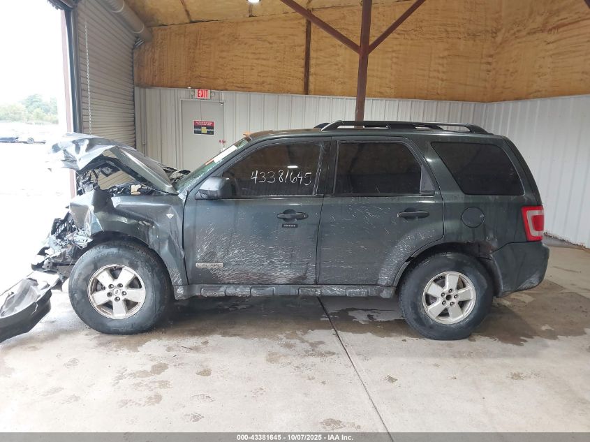 2008 Ford Escape Xlt VIN: 1FMCU03108KD67935 Lot: 43381645