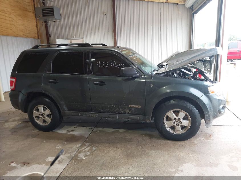 2008 Ford Escape Xlt VIN: 1FMCU03108KD67935 Lot: 43381645