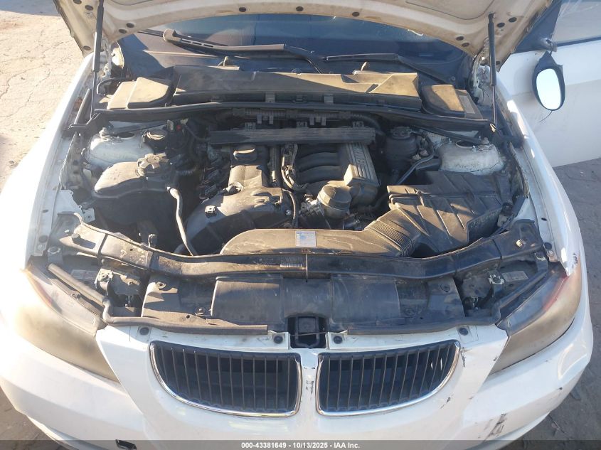 2007 BMW 328I VIN: WBAVA33517PV67053 Lot: 43381649