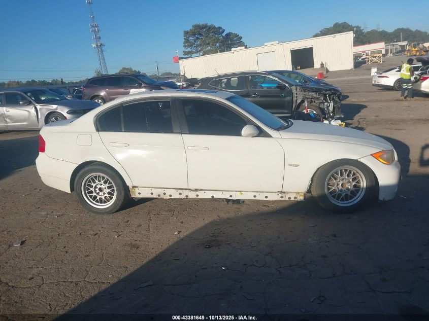 2007 BMW 328I VIN: WBAVA33517PV67053 Lot: 43381649