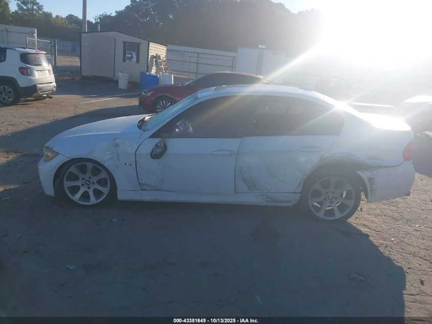 2007 BMW 328I VIN: WBAVA33517PV67053 Lot: 43381649