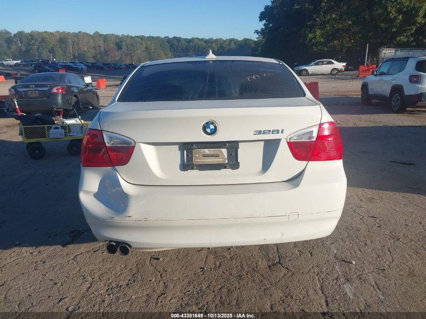 2007 BMW 328I VIN: WBAVA33517PV67053 Lot: 43381649