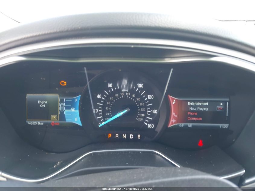 2014 Ford Fusion Titanium VIN: 3FA6P0K94ER200555 Lot: 43381651