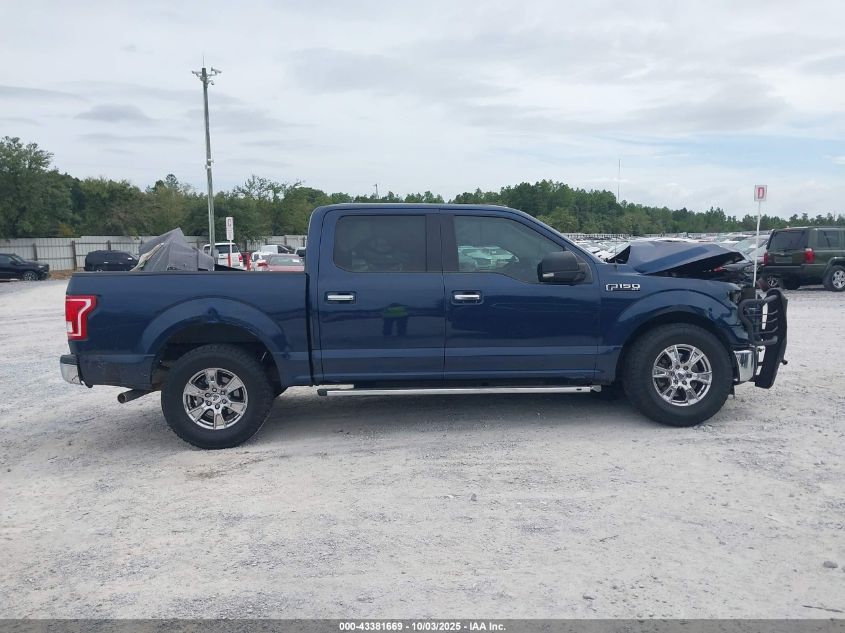 2016 Ford F-150 Xlt VIN: 1FTEW1C80GKD04410 Lot: 43381669