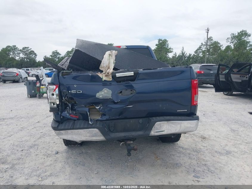 2016 Ford F-150 Xlt VIN: 1FTEW1C80GKD04410 Lot: 43381669