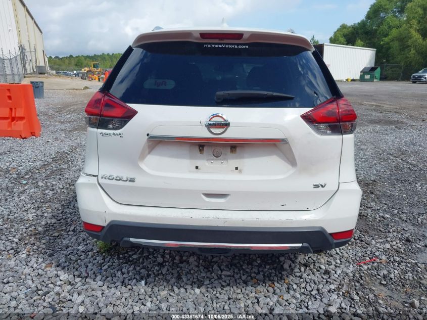 2018 Nissan Rogue Sv VIN: 5N1AT2MT0JC791802 Lot: 43381674